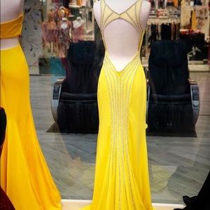 Yellow Formal Dress
